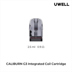 4 x Uwell Caliburn G3/G3 Pro/G4 Pod 2.5ml