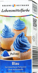 Lebensmittelfarbe Blau, 2 x 4 g