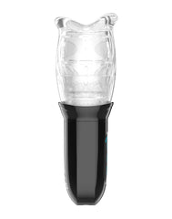 Rimba Toys – Orgastobator 05 – Männlicher Masturbator – Schwarz & Transparent