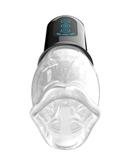 Rimba Toys – Orgastobator 05 – Männlicher Masturbator – Schwarz & Transparent