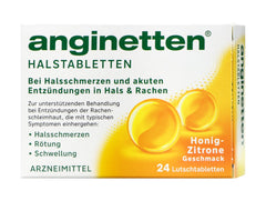 Anginetten Halstabletten Honig-Zitrone, 24 er