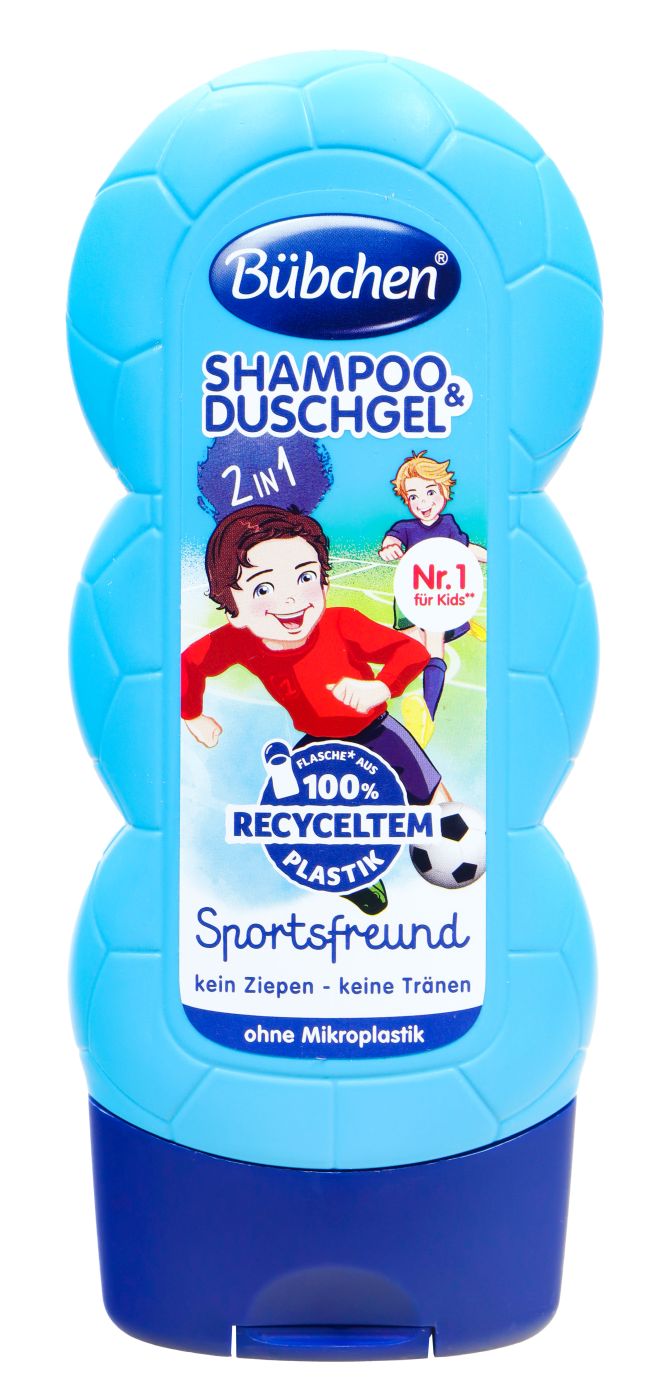 Bübchen Shampoo + Shower Sportsfreund, 230 ml