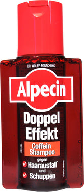 Alpecin Doppel-Effekt Shampoo gegen Haarausfall und Schuppen, 200 ml