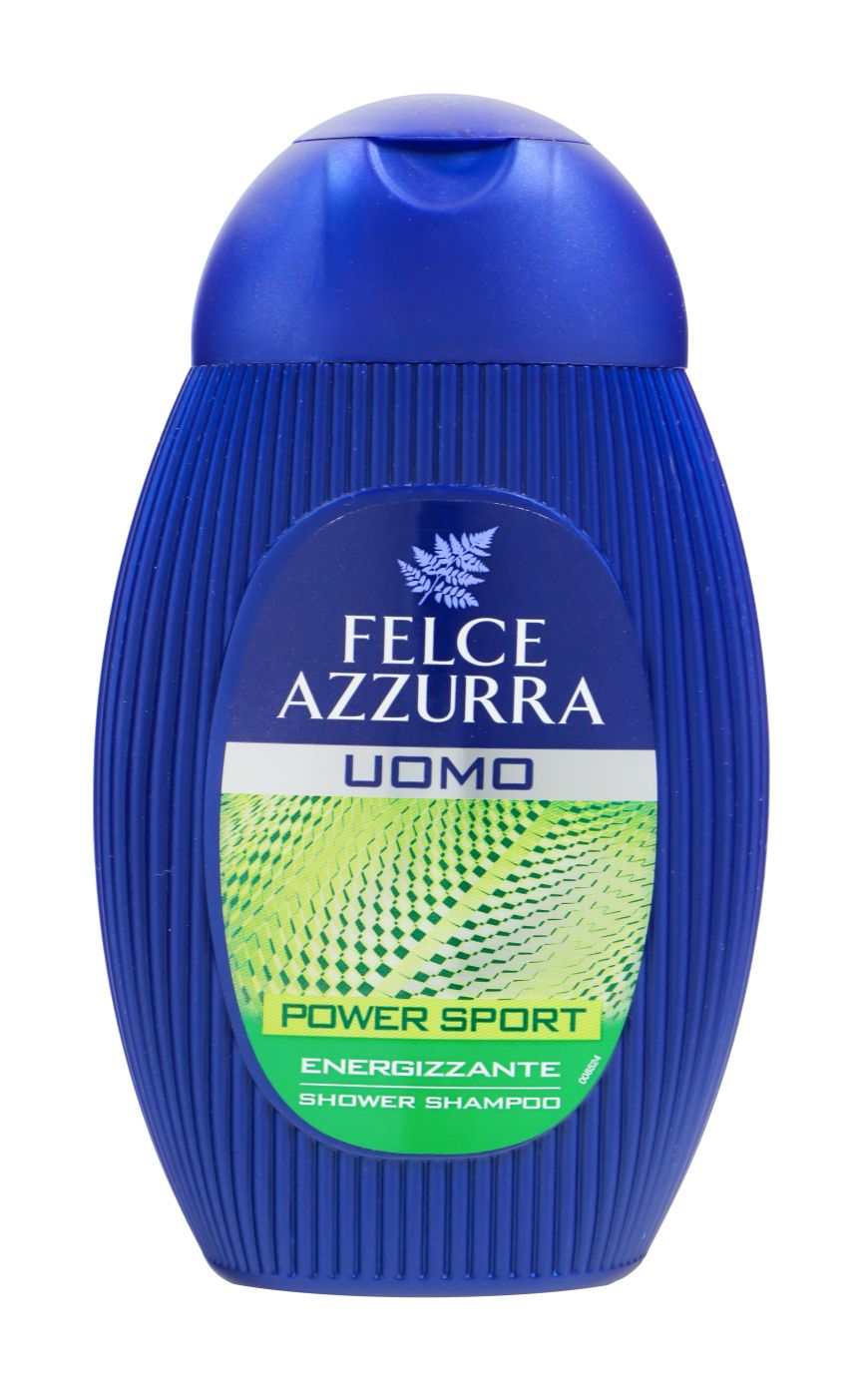 Azzurra Men Shower Shampoo Power Sport, 250 ml