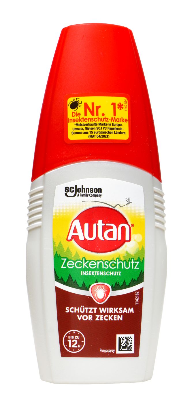 Autan Protection Plus Zeckenschutz Pumpspray, 100 ml