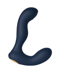 SVAKOM - Iker Neo - Interaktiver pulsierender Prostata-Vibrator, App-Steuerung - Marineblau