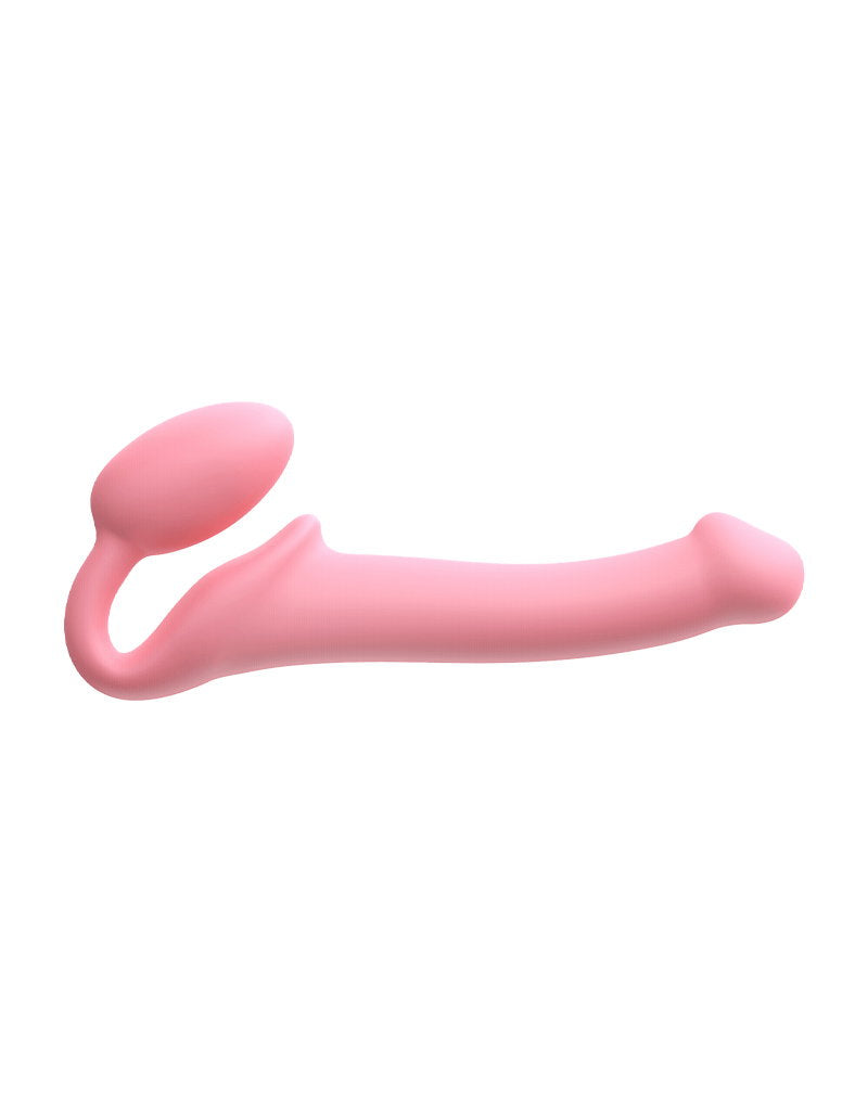 Strap-On-Me - Semi-Realistischer biegsamer Strap-On Dildo Größe L - Pink