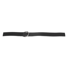 Rimba Bondage Play – Leder-Cockstrap mit Klettverschluss – Schwarz