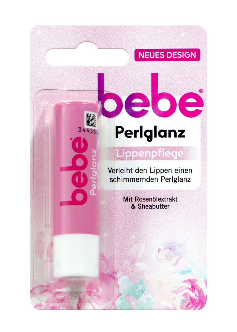 Bebe Lippenpflege Perlglanz mit Rosenölextrakt, 4,9 g