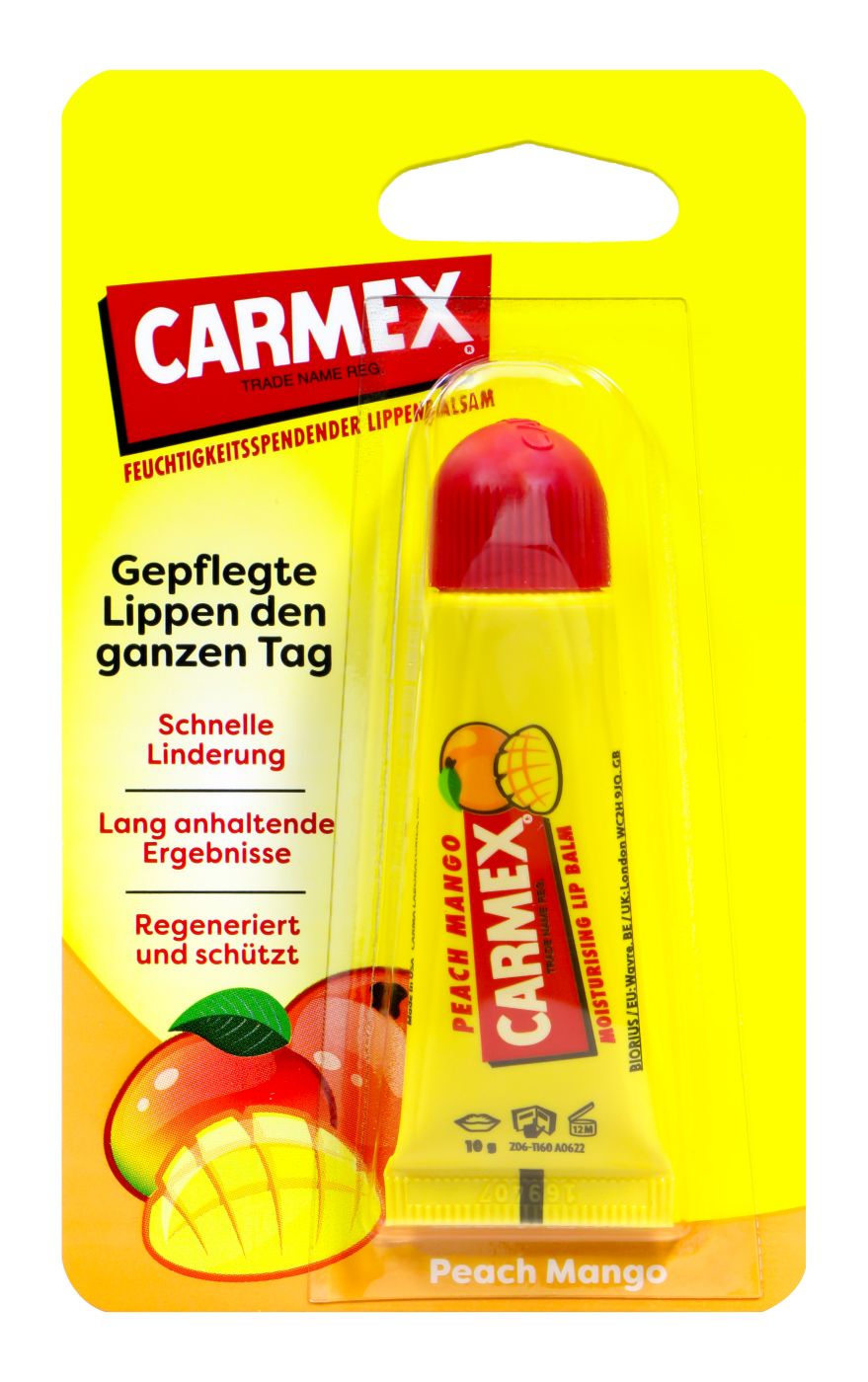 Carmex Lippenbalsam Peach Mango, 10 g