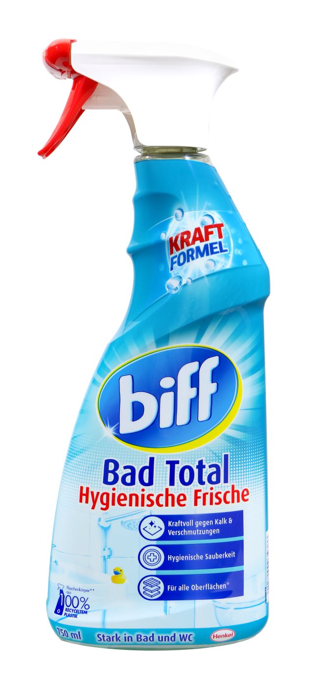 Biff Bad Total Hygienische Frische Bad Reiniger Sprühpistole, 750 ml