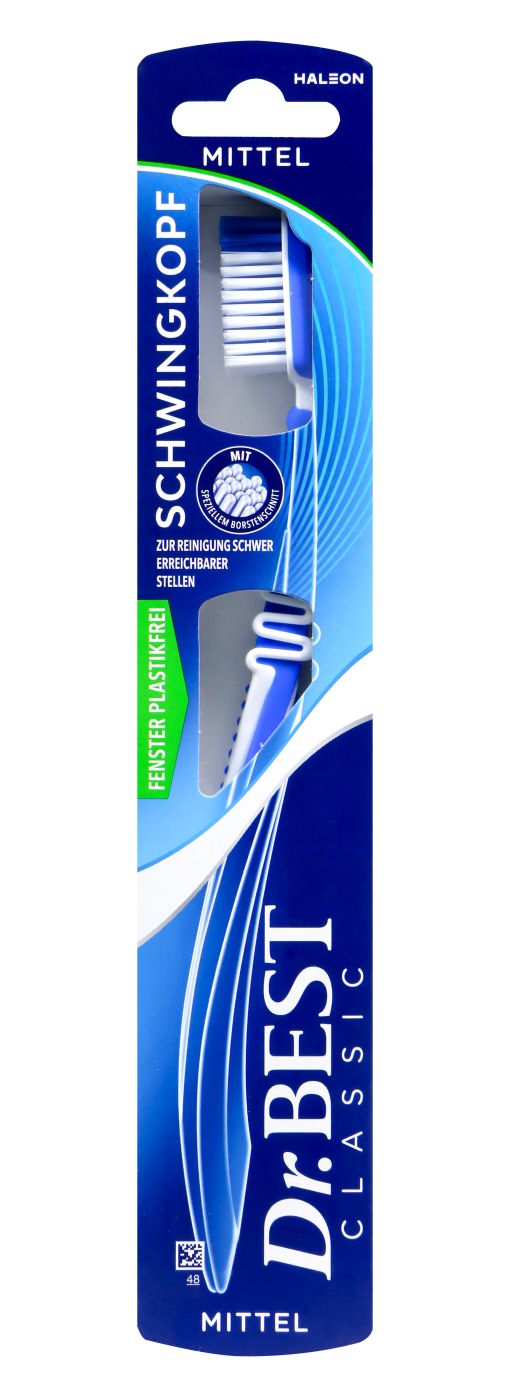 Dr. Best Zahnbürste Schwingkopf, Mittel