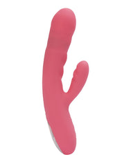 1: SVAKOM - Avery - Thrusting Rabbit Vibrator - Strawberry Pink