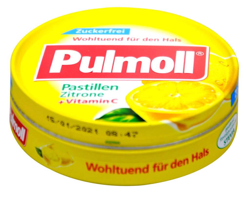 Pulmoll Zitrone Zuckerfrei, 50 g