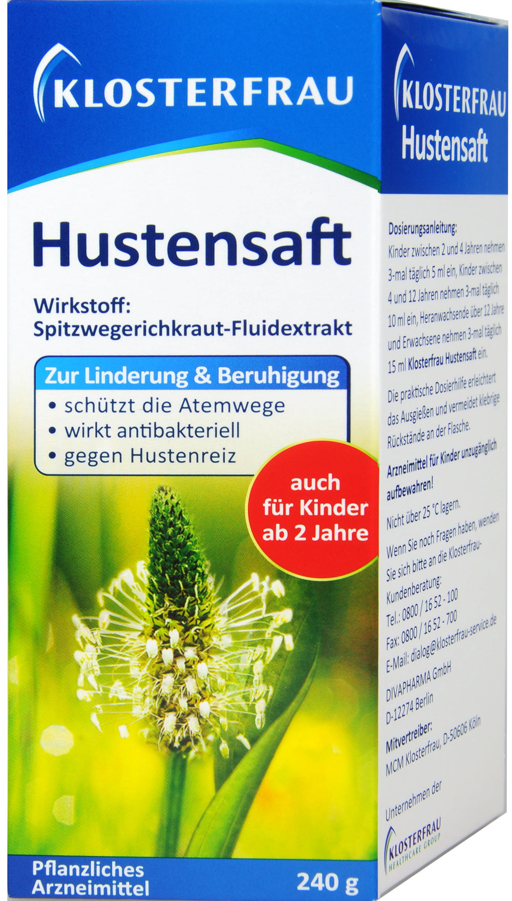 Klosterfrau Hustensaft, 200 ml