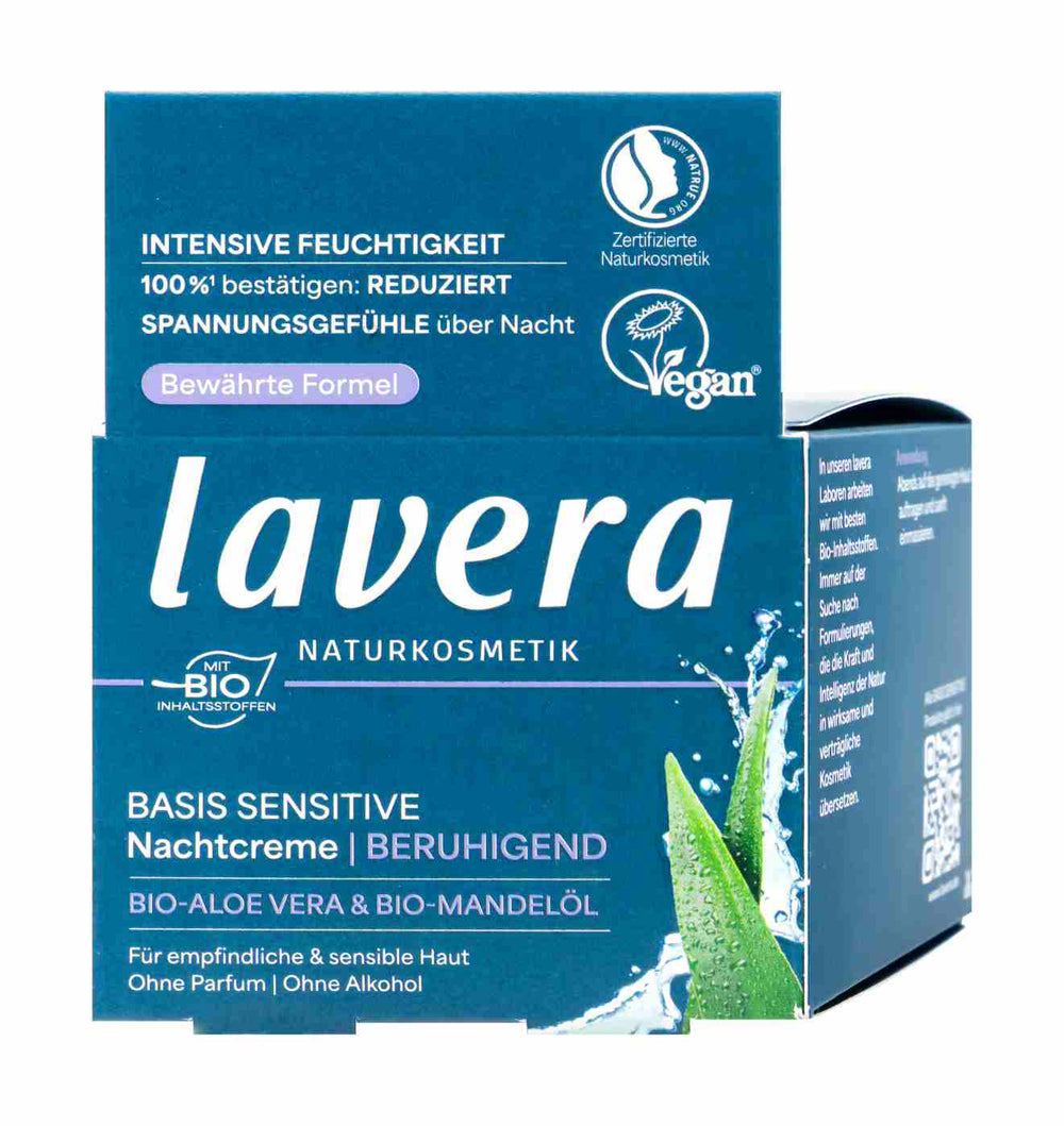 Lavera Basis Sensitive Nachtcreme Beruhigend, 50 ml