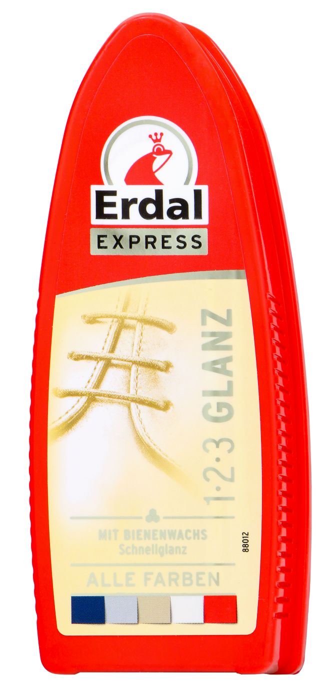 Erdal 1-2-3 Glanz Farblos, 1 er