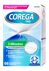 Corega Tabs 3 Minuten Minzfrisch, 66 er
