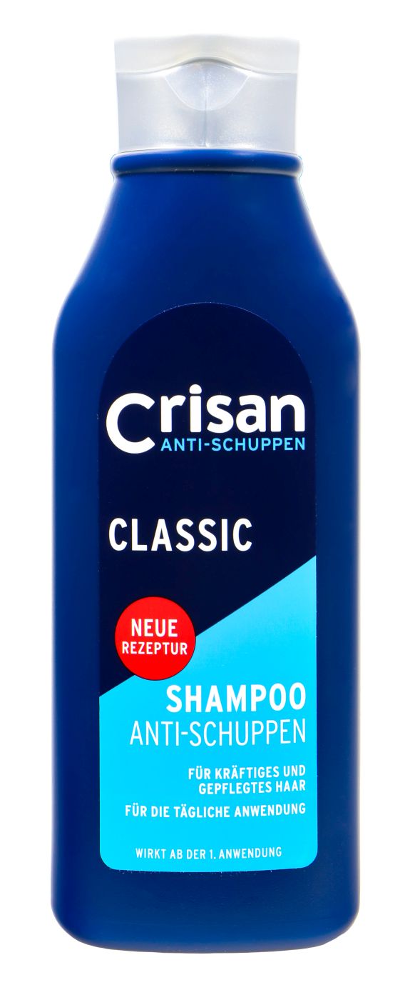 Crisan Anti-Schuppen Shampoo Classic für kräftiges und gepflegtes Haar, 250 ml