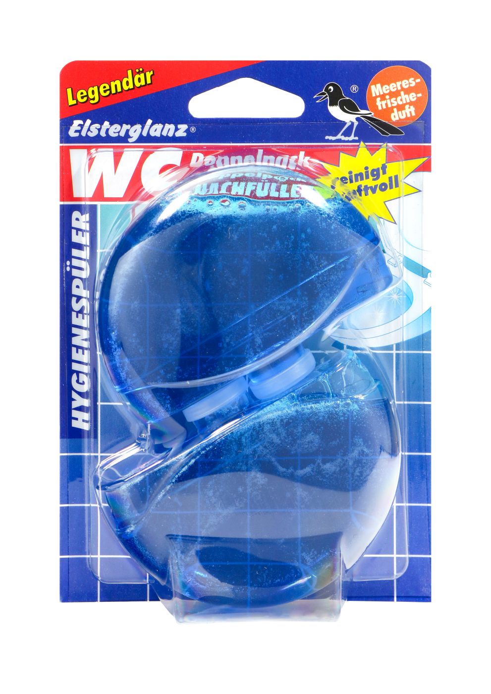 Elsterglanz WC-Einhänger Flüssig Meeresbrise Nachfüllpack, 2 er