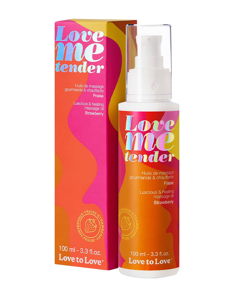Love To Love – Love Me Tender Massageöl – Erdbeere