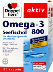 Doppelherz Omega-3 Seefischöl 800 mg, 120 er