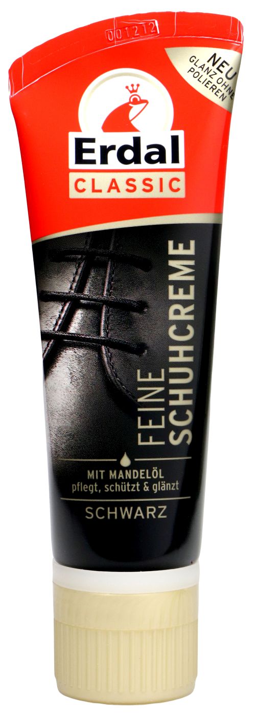 Erdal Tubencreme Schwarz, 75 ml