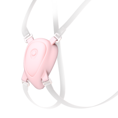 LUXUS – Luxus Tragbares Harness – Transparent/Pink
