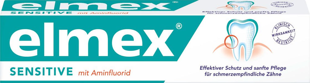 Elmex Zahnpasta Sensitive, 75 ml