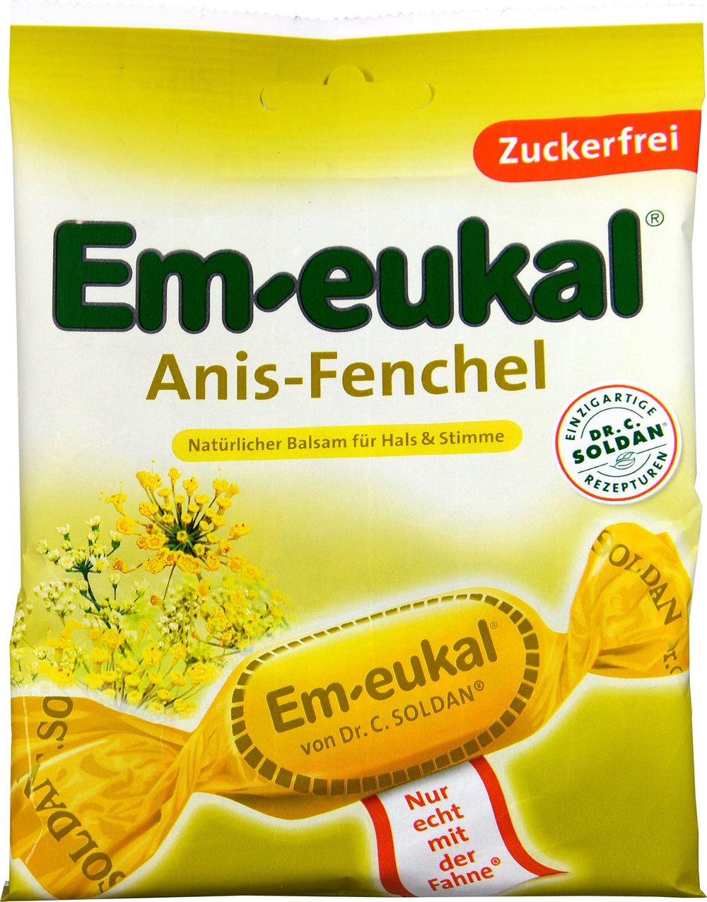 Em-Eukal Anis-Fenchel Zuckerfrei, 75 g
