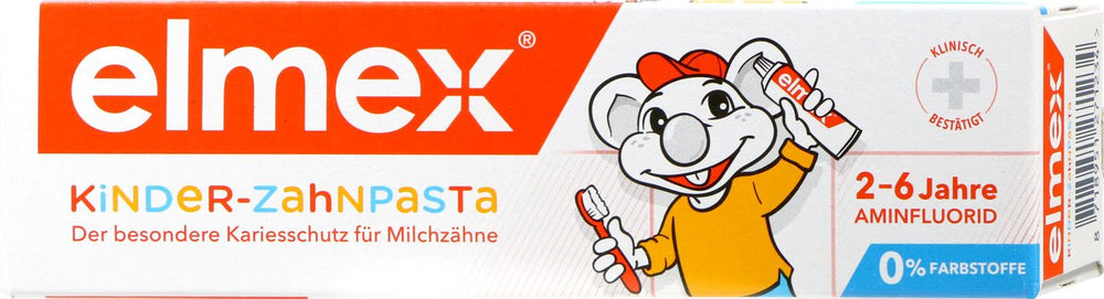 Elmex Zahnpasta Kinder 2-6 Jahre, 50 ml