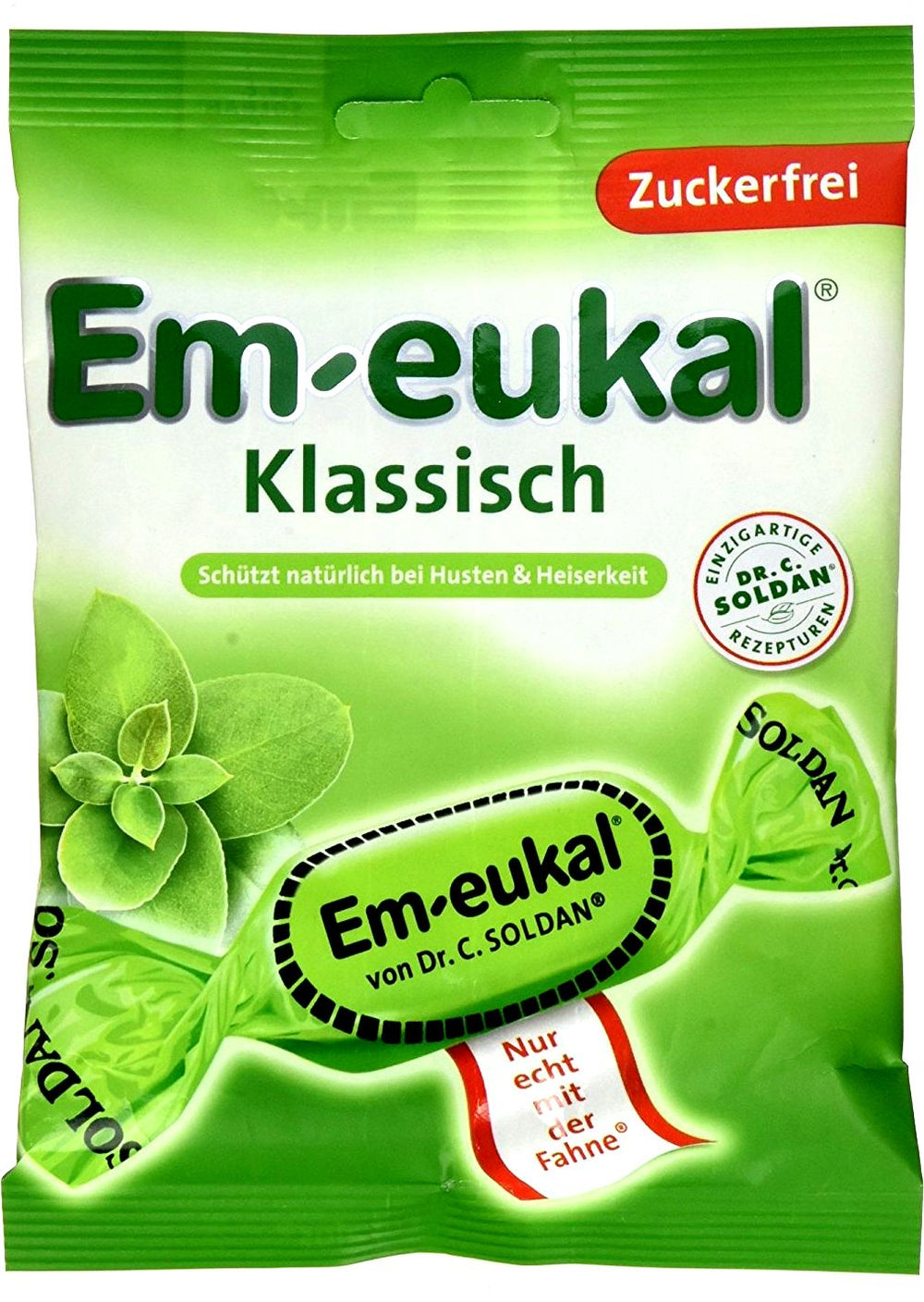 Em-Eukal Klassisch Zuckerfrei, 75 g
