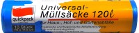 Quickpack Müllsäcke Rolle 120 l, 70x110, 10 er