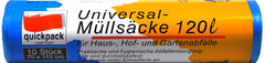 Quickpack Müllsäcke Rolle 120 l, 70x110, 10 er