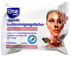 Feuchttücher Make Up Entferner ohne Alkohol, 20 er