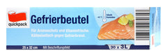 Quickpack Gefrierbeutel 3 Liter, 32 x 25 cm, 30 er