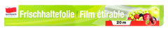 Quickpack Frischhaltefolie Faltschachtel 29 x 20 cm, 20 m