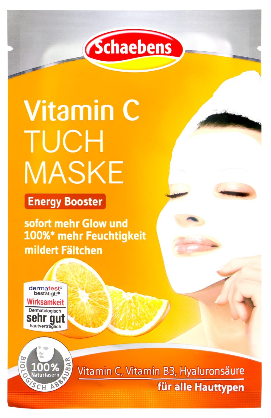 Schaebens Vitamin C Tuchmaske, 1 er