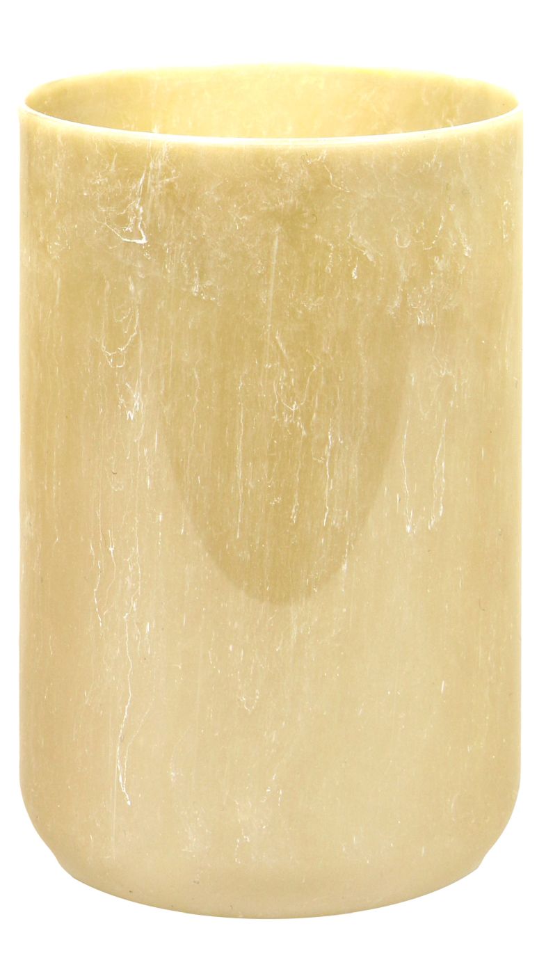 Zahnputzbecher in Marmor-Optik, 9 x 6,5 cm