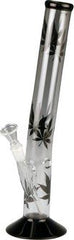Bong Glas Black Leaf, 35cm