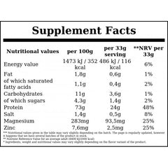 100% Casein Protein - 924g - Strawberry