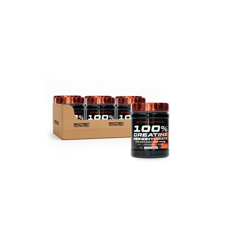 100% Creatine Monohydrate - 300g x12