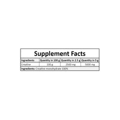 100% Pure Creatine - 1000g - Unflavored x10