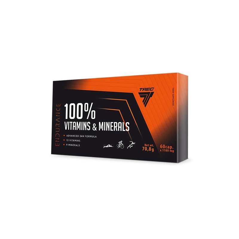 100% Vitamins & Minerals - 60caps