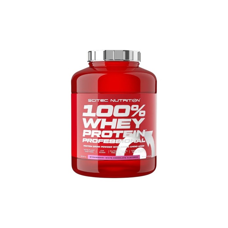 100% Whey Professional - 1816g - WhiteChocolStrawb