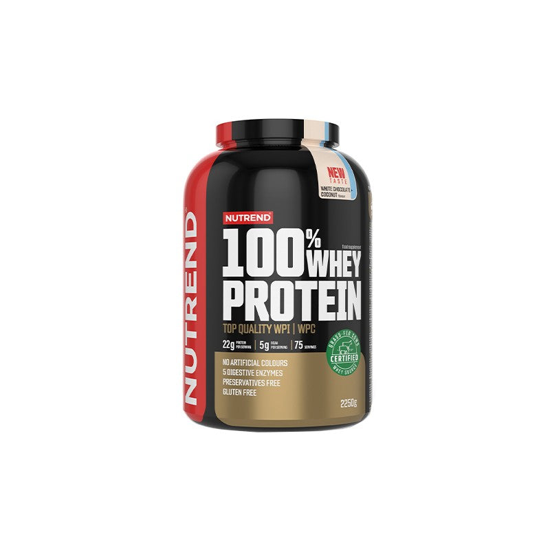 100% Whey Protein - 2250g - White Chocolate Coconut