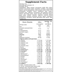 100% Whey Protein - 800g - Pistachio