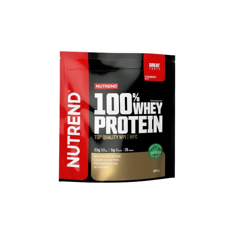 100% Whey Protein - 800g - Strawberry