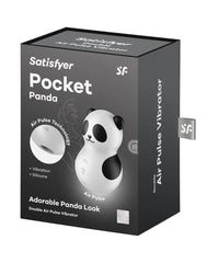 Satisfyer - Pocket Panda - Double Air Pulse Vibrator - Schwarz/Weiß