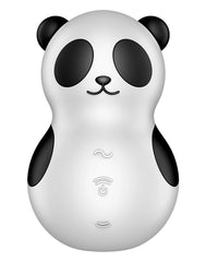 Satisfyer - Pocket Panda - Double Air Pulse Vibrator - Schwarz/Weiß